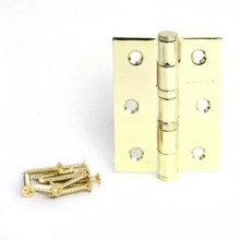 Апекс 80х60-B2-Steel-G-Blister золото 2 подшип. Петля дверная (90,10)