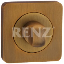 Сантехническая завертка к ручкам RENZ INBK 02 BIG SG/GP квадр. лат. мат/лат.блест (5)